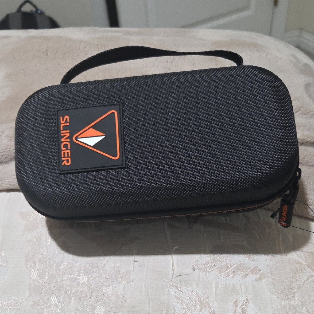 Slinger Black and Orange Carrying Case